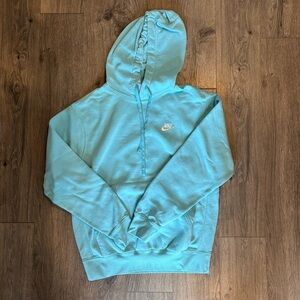 Nike Men’s Size Small Turquoise Hoodie